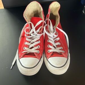 Red converse